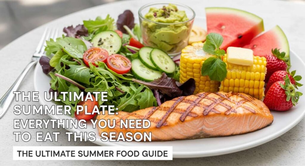 featured: the ultimate summer plate: everything you need to eat this season
