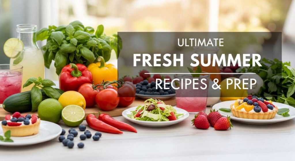 featured: the ultimate summer recipe handbook: fresh flavors and easy prep