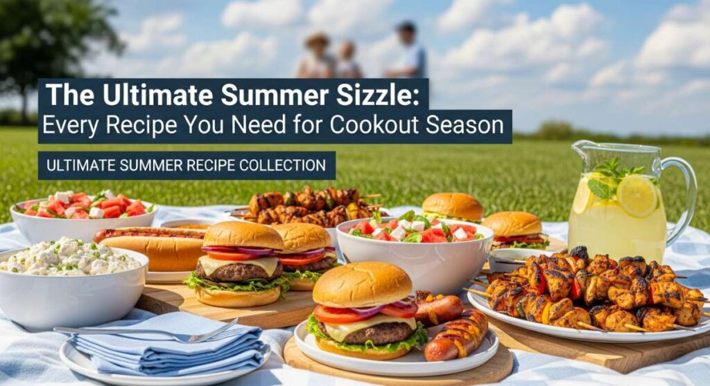 featured: the ultimate summer sizzle: every recipe you need for cookout season