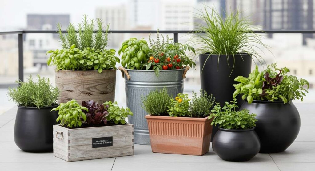 featured: the urban homesteader's guide to modern rustic planters