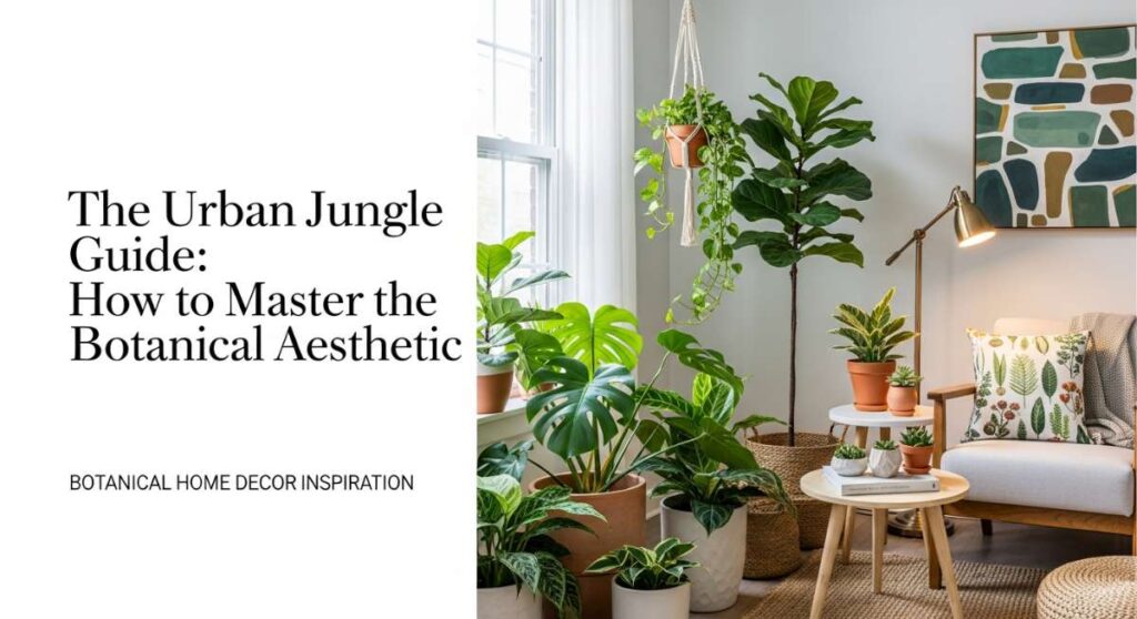 featured: the urban jungle guide: how to master the botanical aesthetic