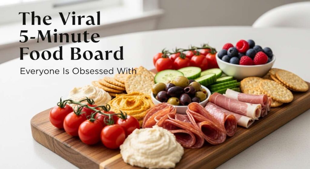 featured: the viral 5 minute food board everyone is obsessed with