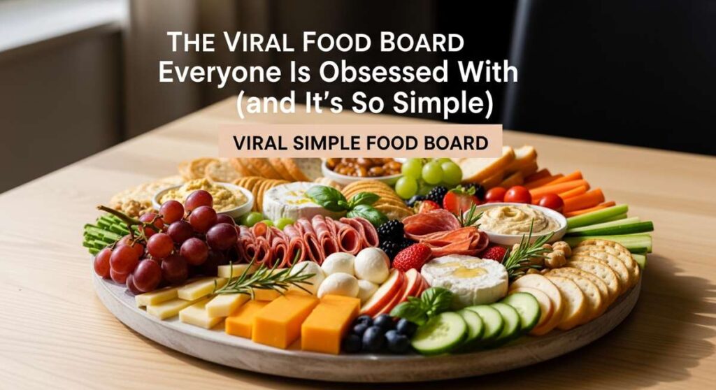 featured: the viral food board everyone is obsessed with (and it's so simple!)
