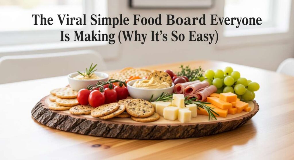 featured: the viral simple food board everyone is making (and why it’s so easy)
