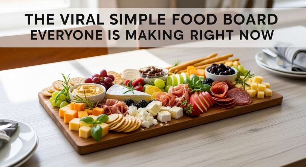 featured: the viral simple food board everyone is making right now