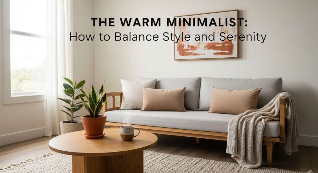 featured: the warm minimalist: how to balance style and serenity