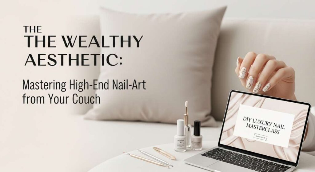 featured: the wealthy aesthetic: mastering high end nail art from your couch