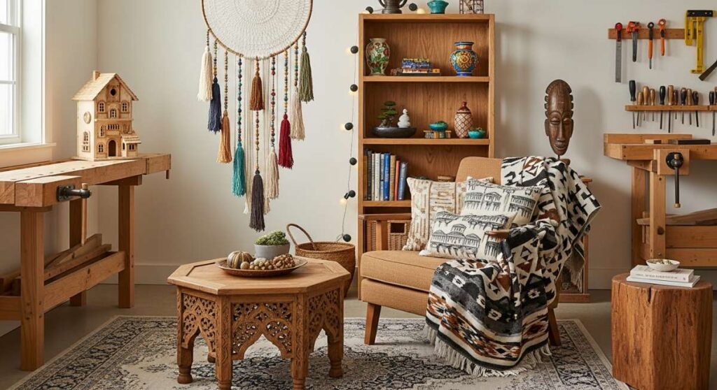 featured: the whimsical woodsman: crafting international charm into every corner