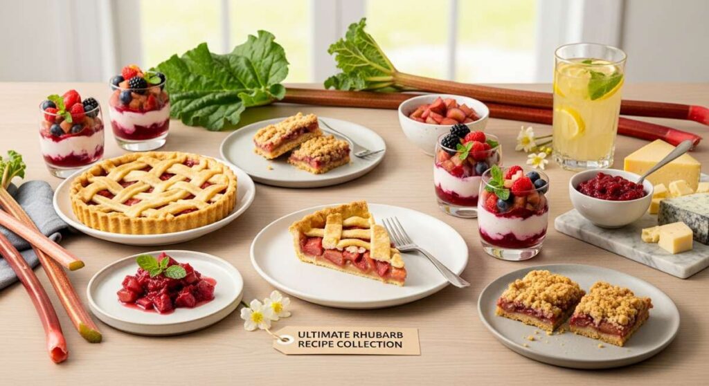 featured: think outside the pie: the ultimate rhubarb recipe roundup