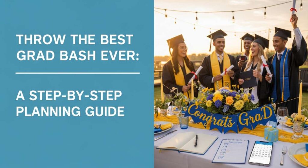 featured: throw the best grad bash ever: a step by step planning guide