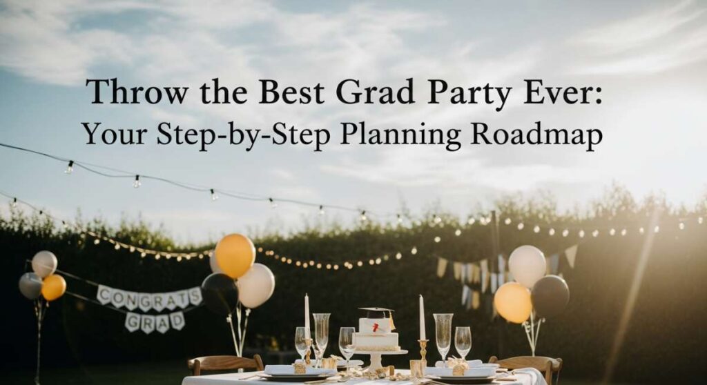 featured: throw the best grad party ever: your step by step planning roadmap