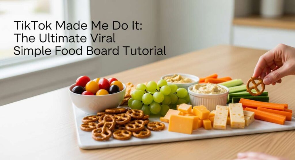 featured: tiktok made me do it: the ultimate viral simple food board tutorial