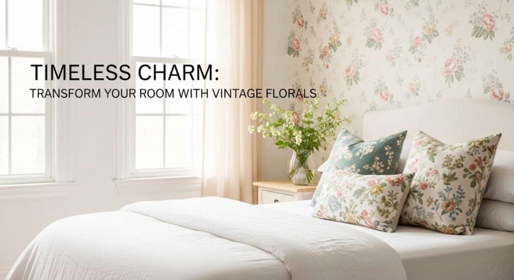 Timeless Charm: Transform Your Room with Vintage Florals featured: timeless charm: transform your room with vintage florals