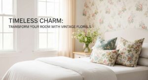 featured: timeless charm: transform your room with vintage florals