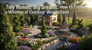 featured: tiny homes, big dreams: how to create a whimsical outdoor wonderland