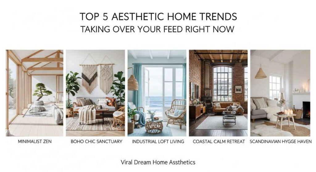 featured: top 5 aesthetic home trends taking over your feed right now