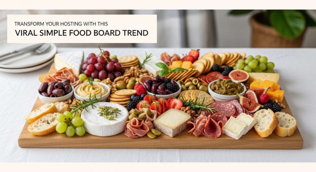 Transform Your Hosting with This Viral Simple Food Board Trend featured: transform your hosting with this viral simple food board trend