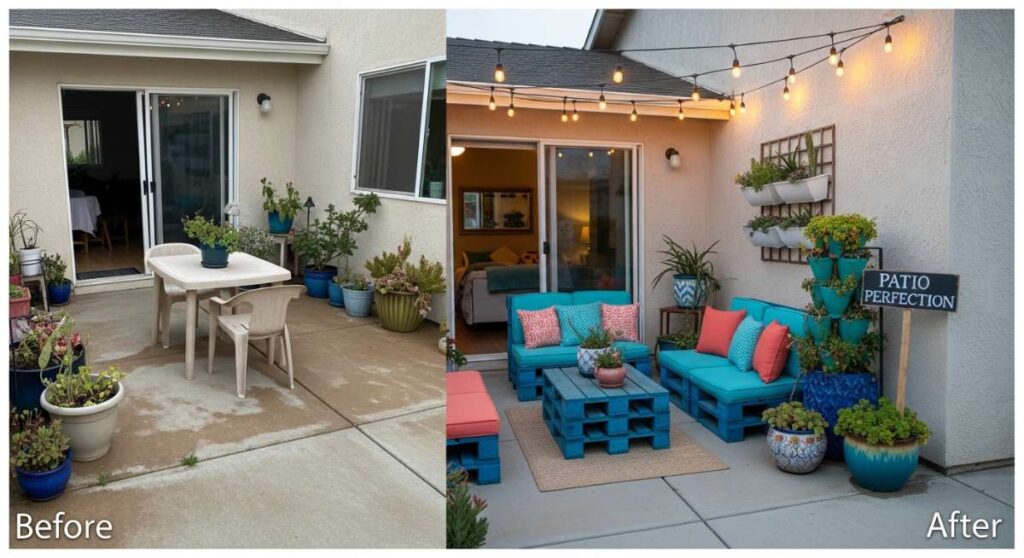 featured: transform your patio: the viral low budget makeover you need