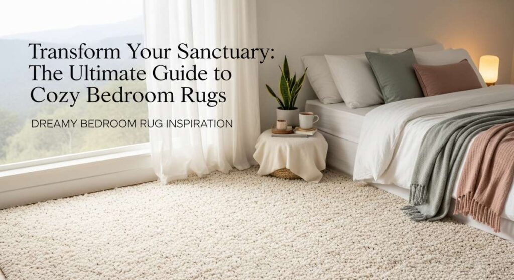 featured: transform your sanctuary: the ultimate guide to cozy bedroom rugs