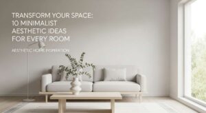 featured: transform your space: 10 minimalist aesthetic ideas for every room
