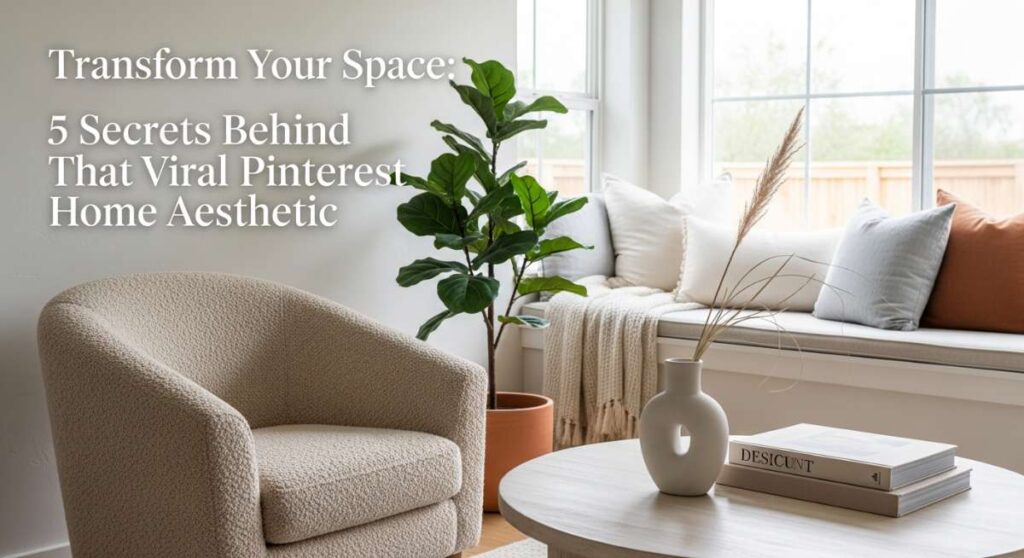 featured: transform your space: 5 secrets behind that viral pinterest home aesthetic