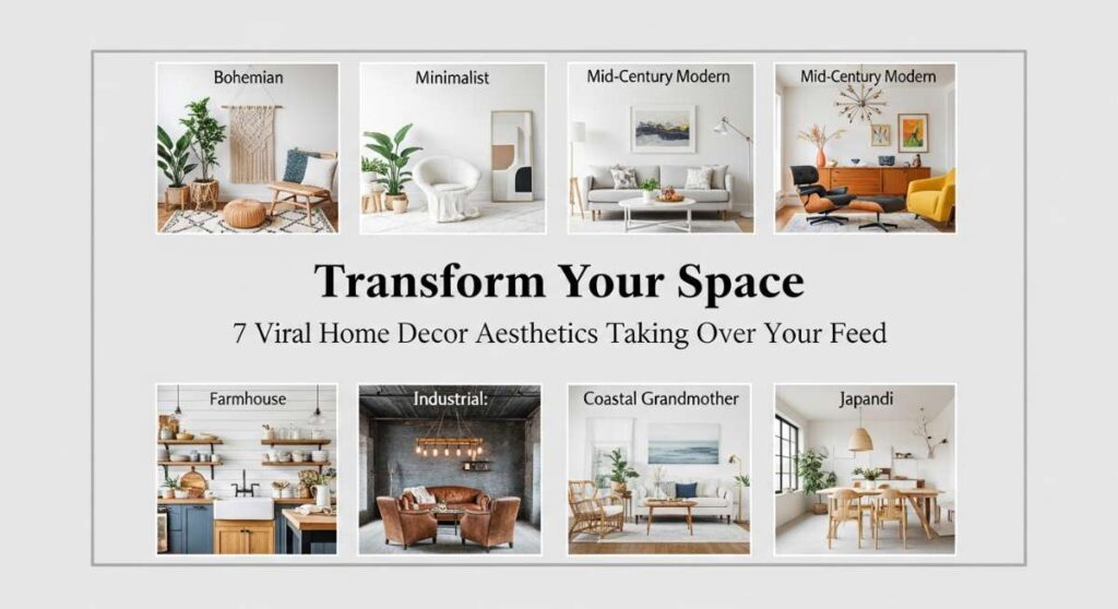 featured: transform your space: 7 viral home decor aesthetics taking over your feed
