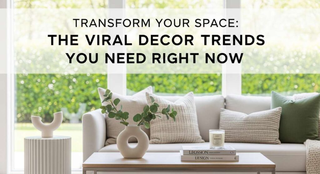 featured: transform your space: the viral decor trends you need right now