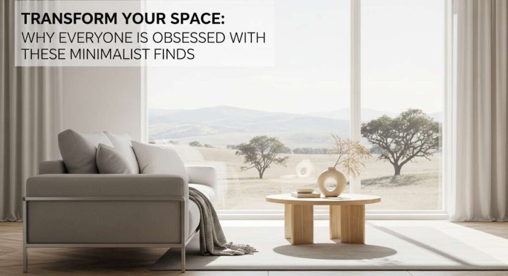 featured: transform your space: why everyone is obsessed with these minimalist finds