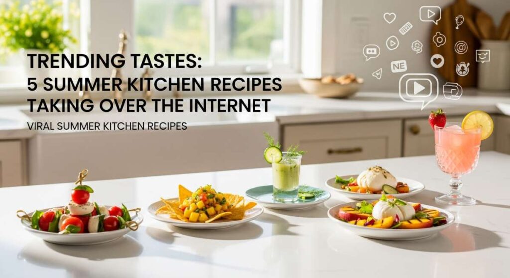 featured: trending tastes: 5 summer kitchen recipes taking over the internet