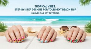 featured: tropical vibes: step by step designs for your next beach trip