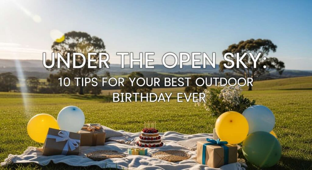 featured: under the open sky: 10 tips for your best outdoor birthday ever