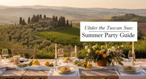 featured: under the tuscan sun: your ultimate italian summer party guide