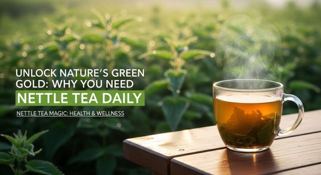 featured: unlock nature’s green gold: why you need nettle tea daily