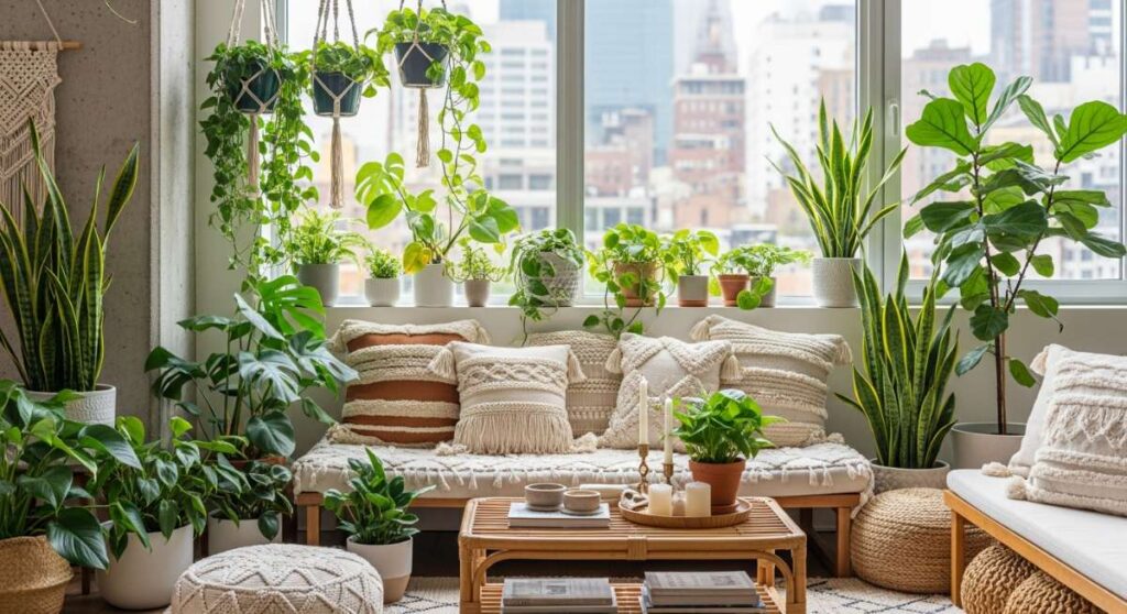featured: urban jungle dreams: crafting your ultimate bohemian sanctuary