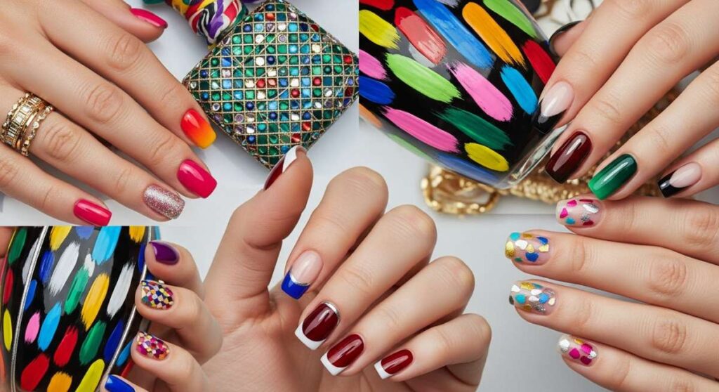 featured: vibrant & voguish: 5 luxury colorful nail art trends to try now
