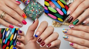 featured: vibrant & voguish: 5 luxury colorful nail art trends to try now