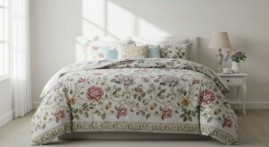 featured: vintage charms: transform your sleep space with antique floral bedding
