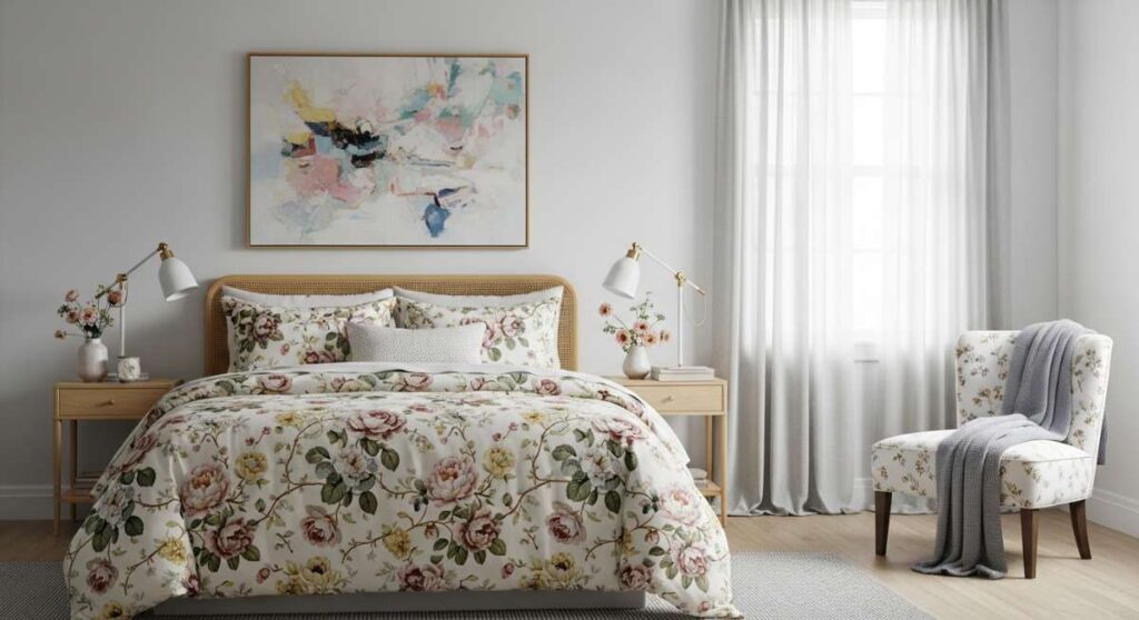 featured: vintage floral bedroom trends: why grandma’s style is making a comeback