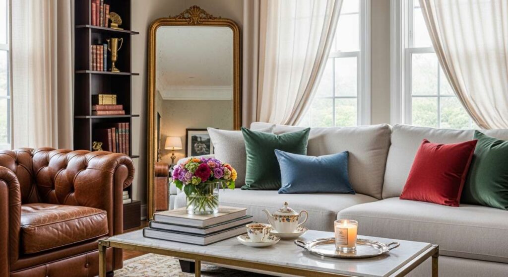 featured: vintage refined: combining classic luxury with home comfort