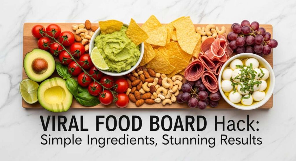 featured: viral food board hack: simple ingredients, stunning results