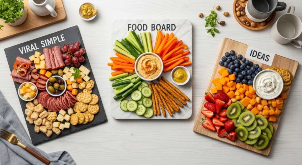 featured: viral & simple: food board ideas you can make in minutes