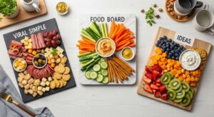 featured: viral & simple: food board ideas you can make in minutes
