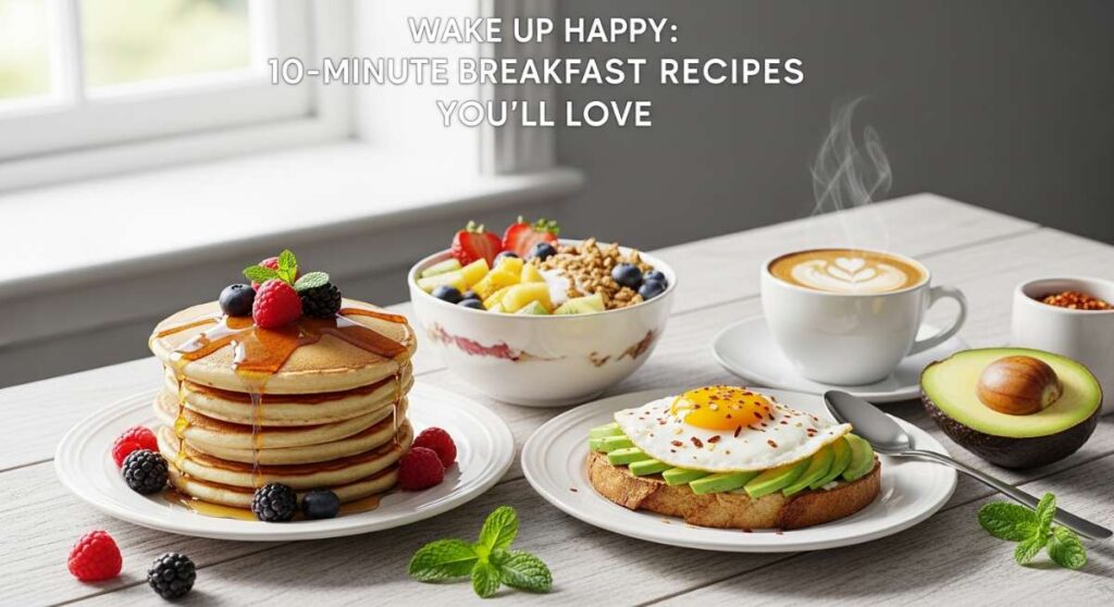 featured: wake up happy: 10 minute breakfast recipes you'll love