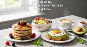 featured: wake up happy: 10 minute breakfast recipes you'll love