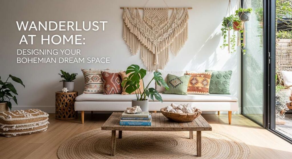 featured: wanderlust at home: designing your bohemian dream space