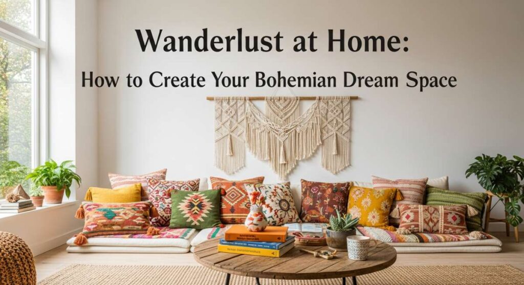 featured: wanderlust at home: how to create your bohemian dream space