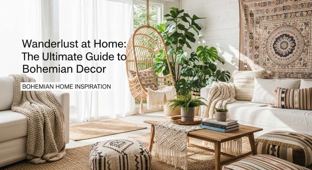 featured: wanderlust at home: the ultimate guide to bohemian decor