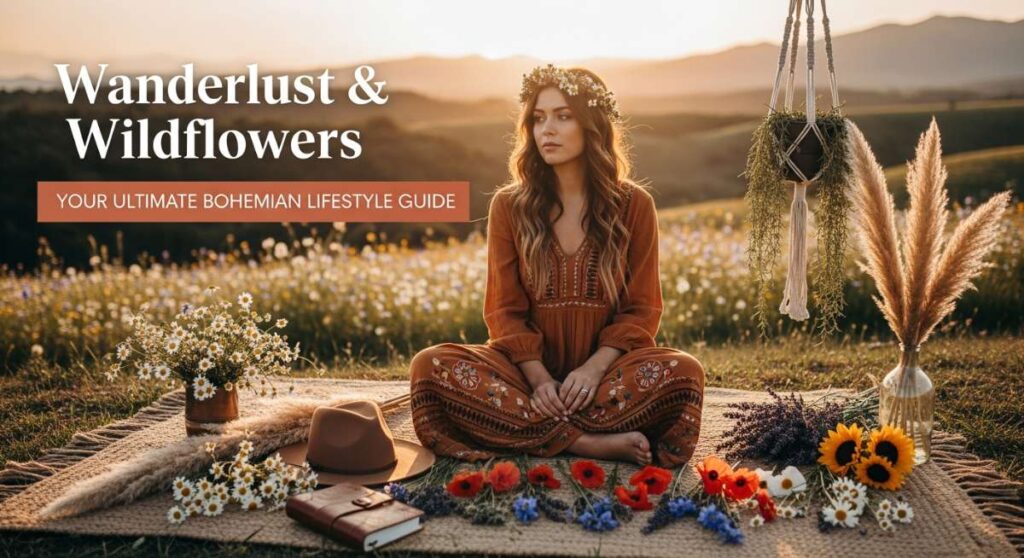 featured: wanderlust & wildflowers: your ultimate bohemian lifestyle guide