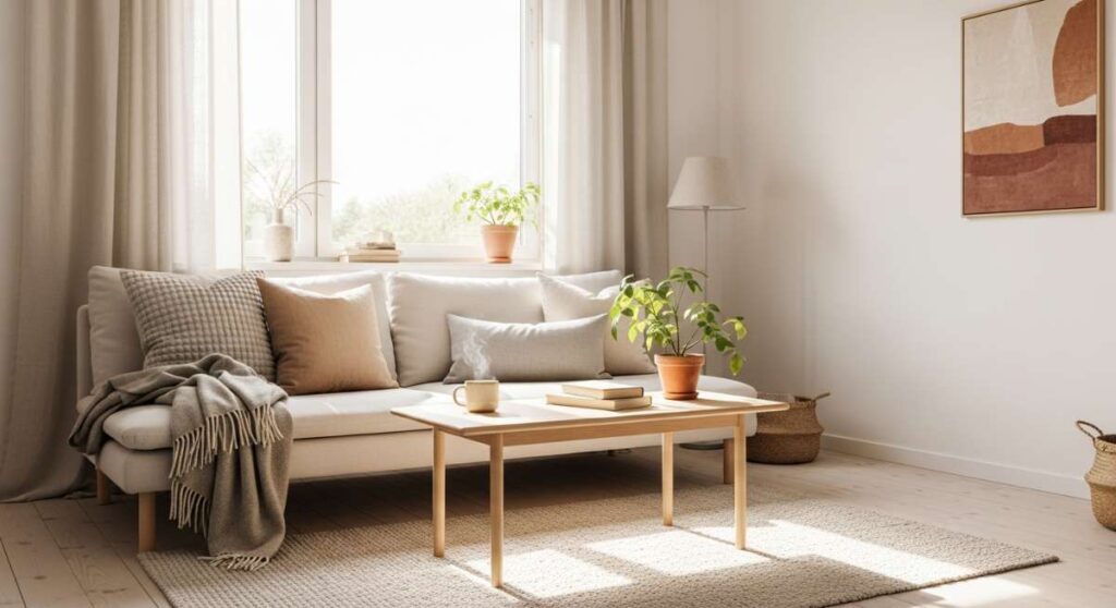 Warm & Simple: How to Master the Cozy Minimalist Living Room featured: warm & simple: how to master the cozy minimalist living room