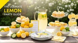 featured: when life gives you lemons: how to throw the best lemon themed party